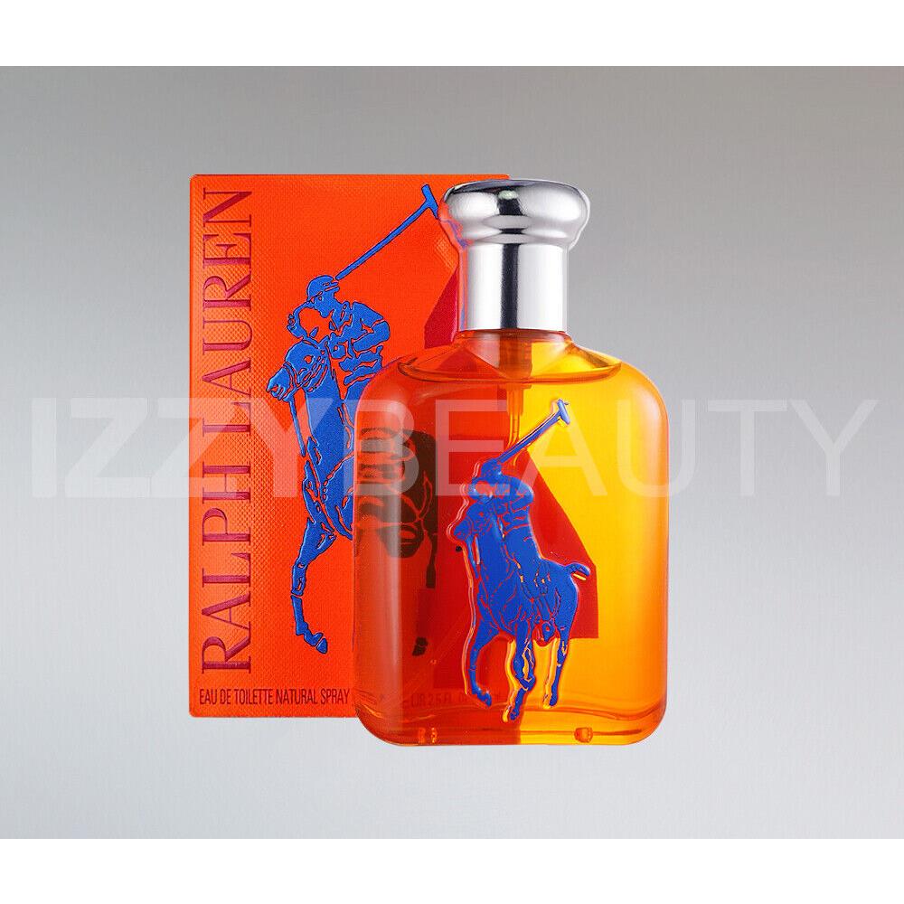 Polo Big Pony 4 Orange By Ralph Lauren For Men Cologne 2.5oz 75 ML Edt Spray