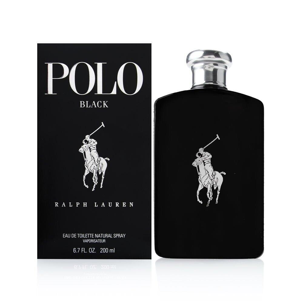 Polo Black by Ralph Lauren Eau De Toilette Spray 6.7 Oz/ 200 ml For Men