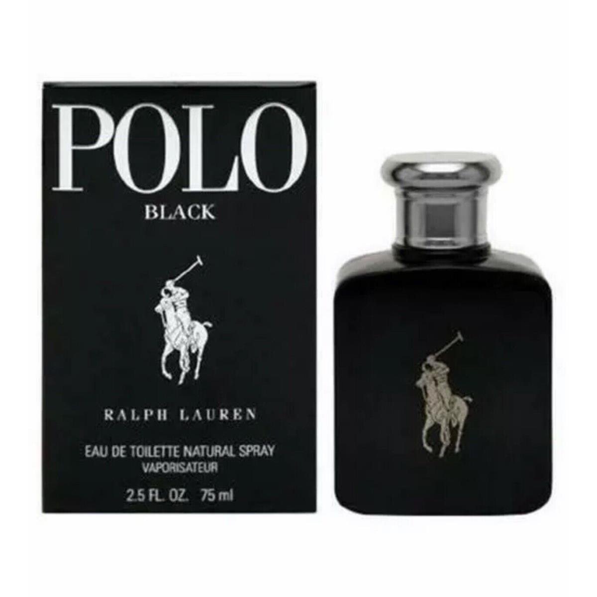 Polo Black by Ralph Lauren 2.5 Oz Edt Spray For Men