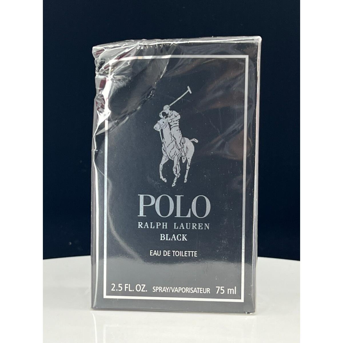 Polo Ralph Lauren Black Eau de toilette-2.5 oz Check Description