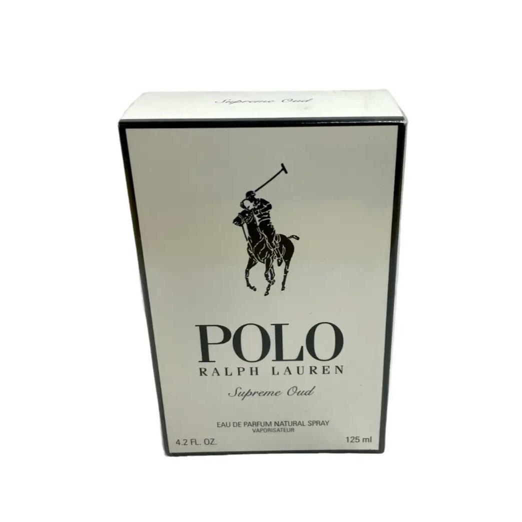 Polo Ralph Lauren Supreme Oud 4.2 oz Edp Spray For Men. . T Bottle