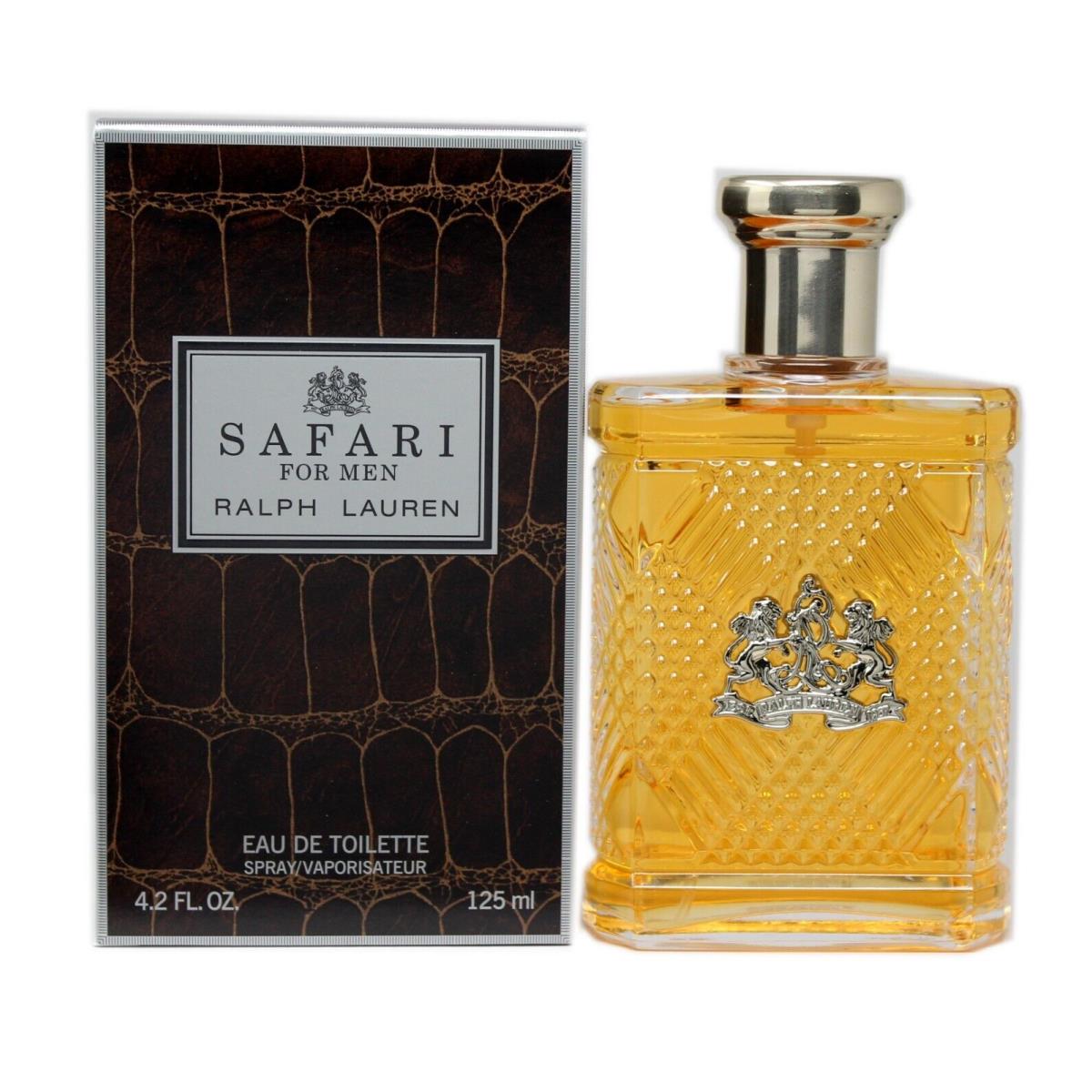 Ralph Lauren Safari For Men Eau DE Toilette Natural Spray 125 ML/4.2 Fl.oz