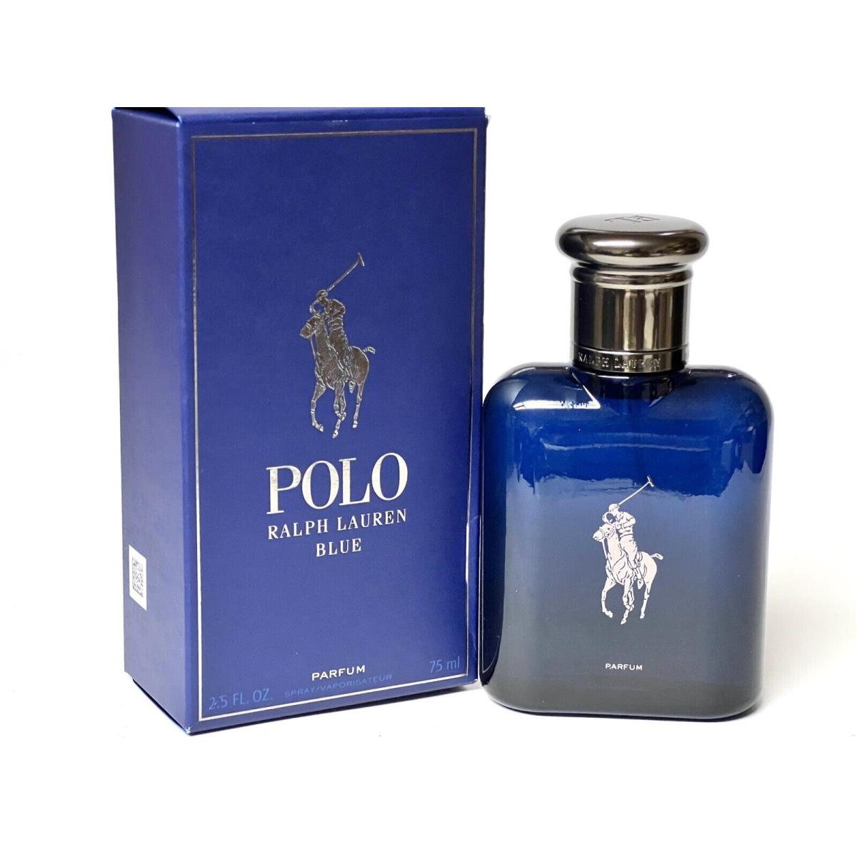 Polo Blue For Men by Ralph Lauren Parfum Spray 2.5 oz