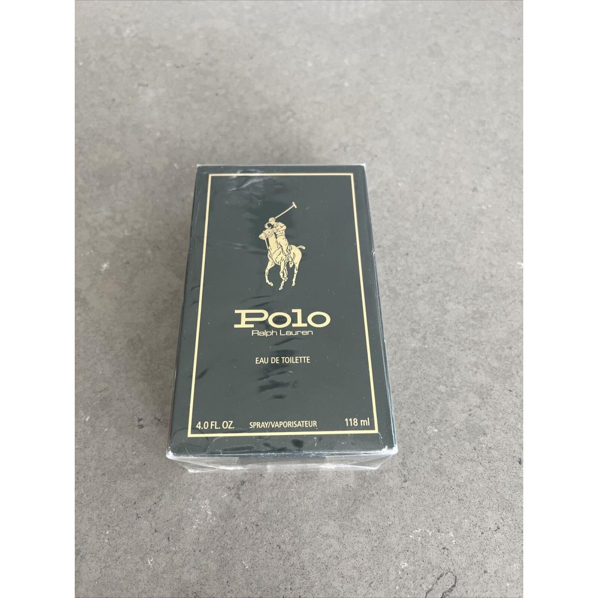 Ralph Lauren Polo Green 4oz Men`s Eau De Toilette Spray w/