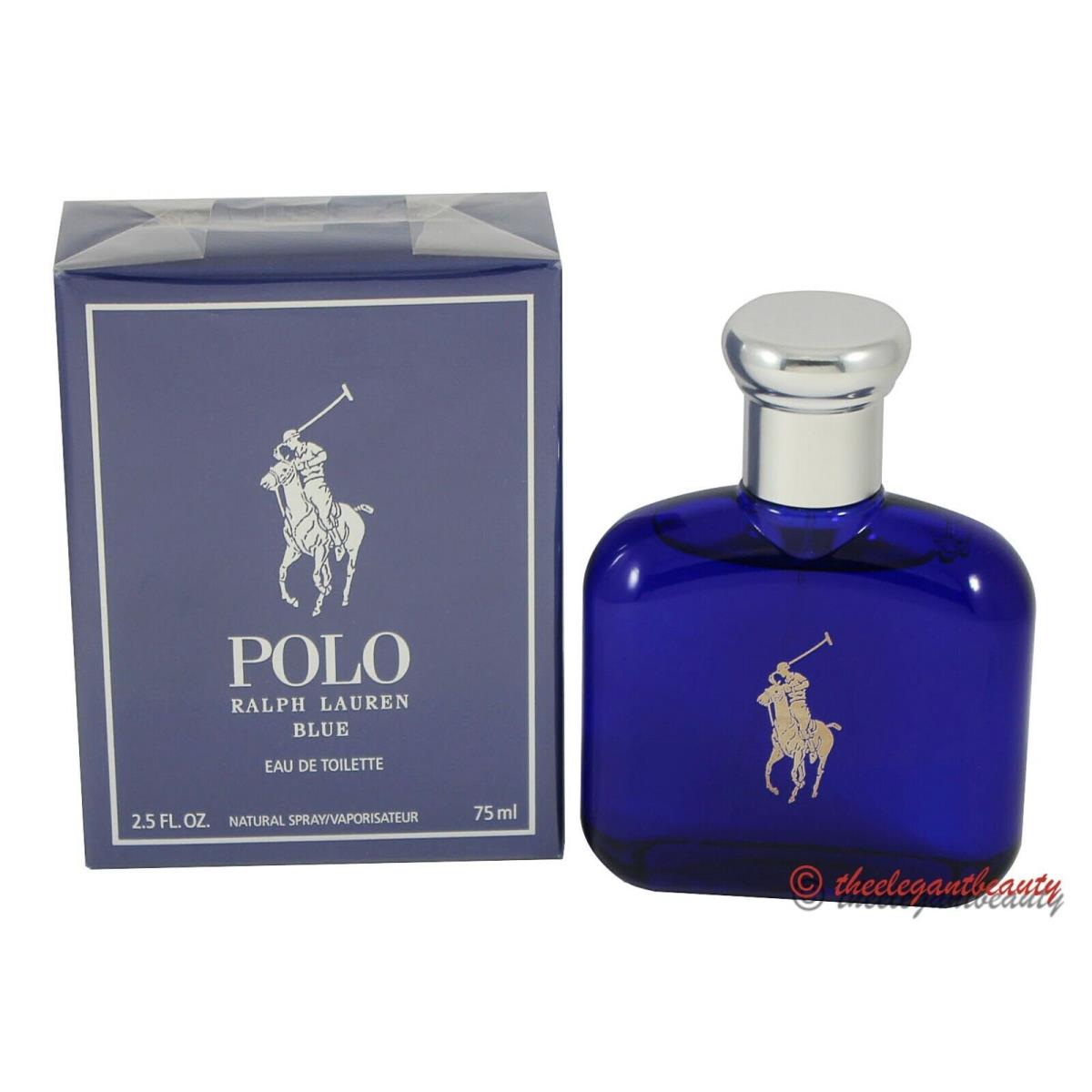 Polo Blue By Ralph Lauren 2.5oz/75ml Edt Spray For Men