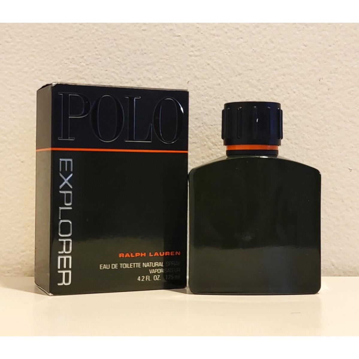 Polo Explorer by Ralph Lauren 4.2 oz / 125 ml Edt Spy Cologne For Men Homme