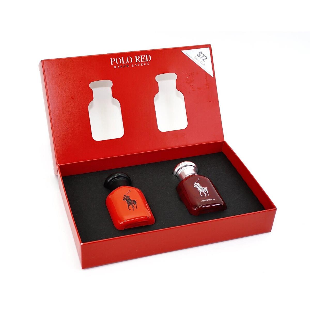 Ralph Lauren Polo Red 2pc Eau De Toilette Parfum Set - 1.36oz. Each