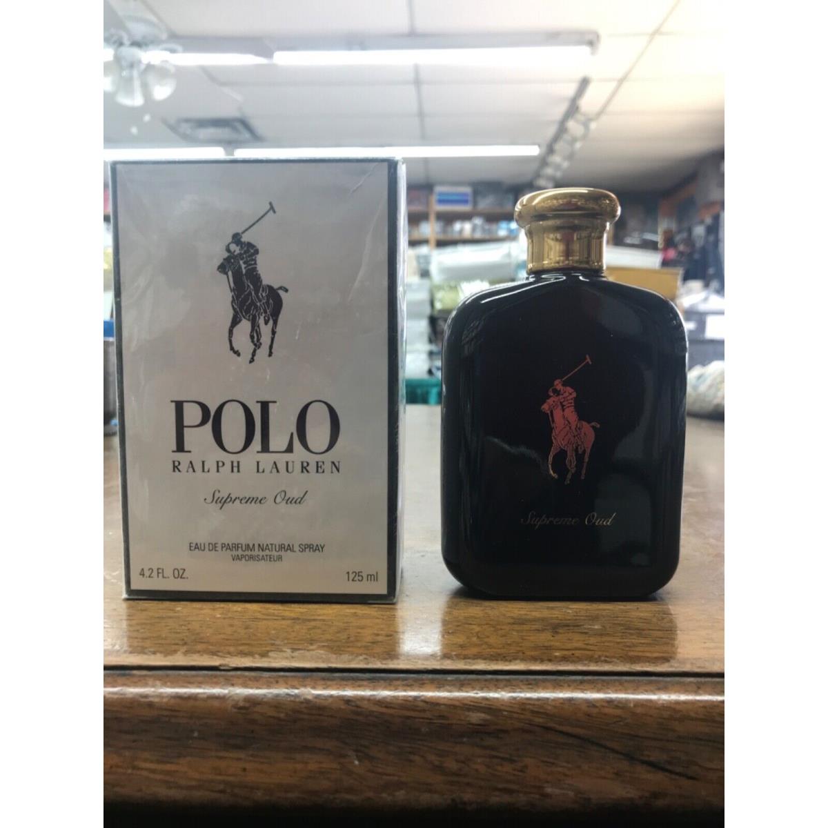 Polo Ralph Lauren Polo Supreme Oud Eau De Parfum Natural Spray 4.2 oz