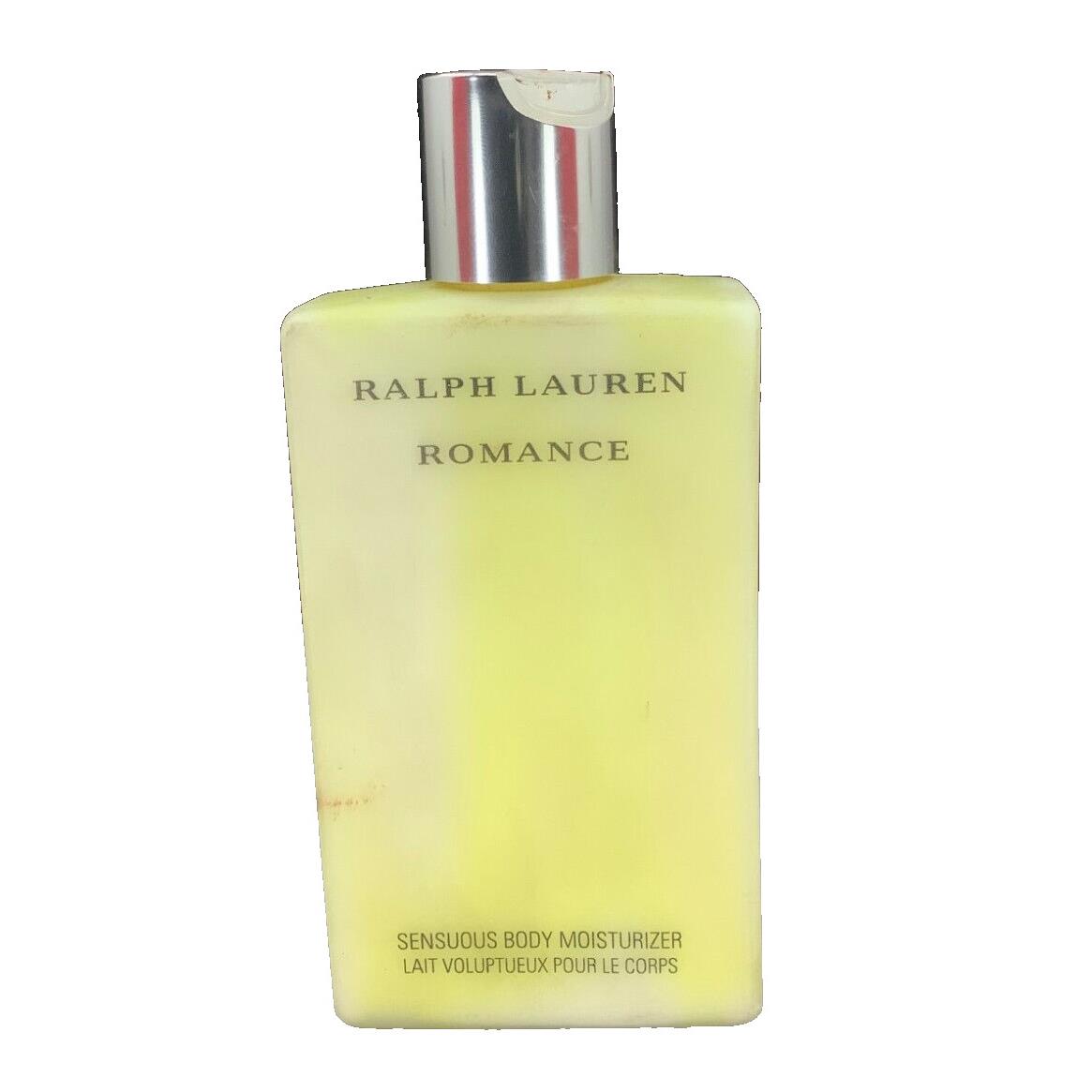 Ralph Lauren Romance Sensuous Moisturizer 6.7 OZ Rare Check Description