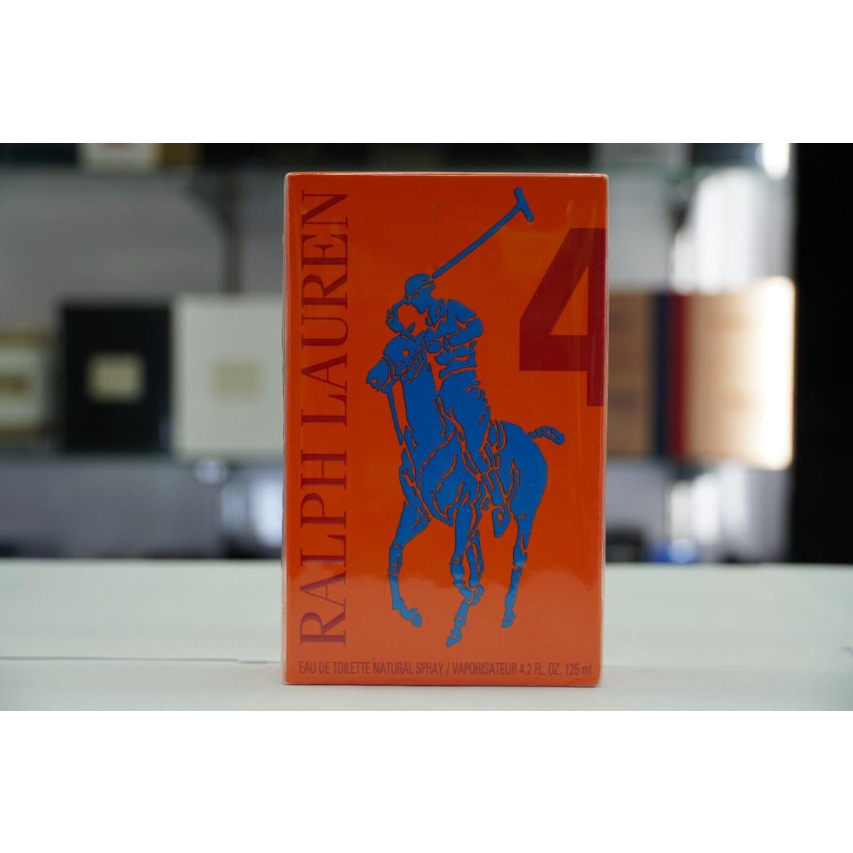 Ralph Lauren Polo Big Pony 4 For Men Edt 4.2oz/125ml