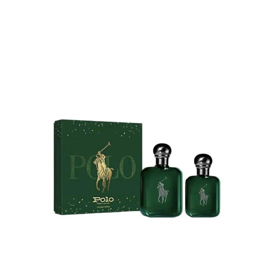 Ralph Lauren Polo Green Intense Men 4.0oz Cologne+2.0oz Cologne Spray