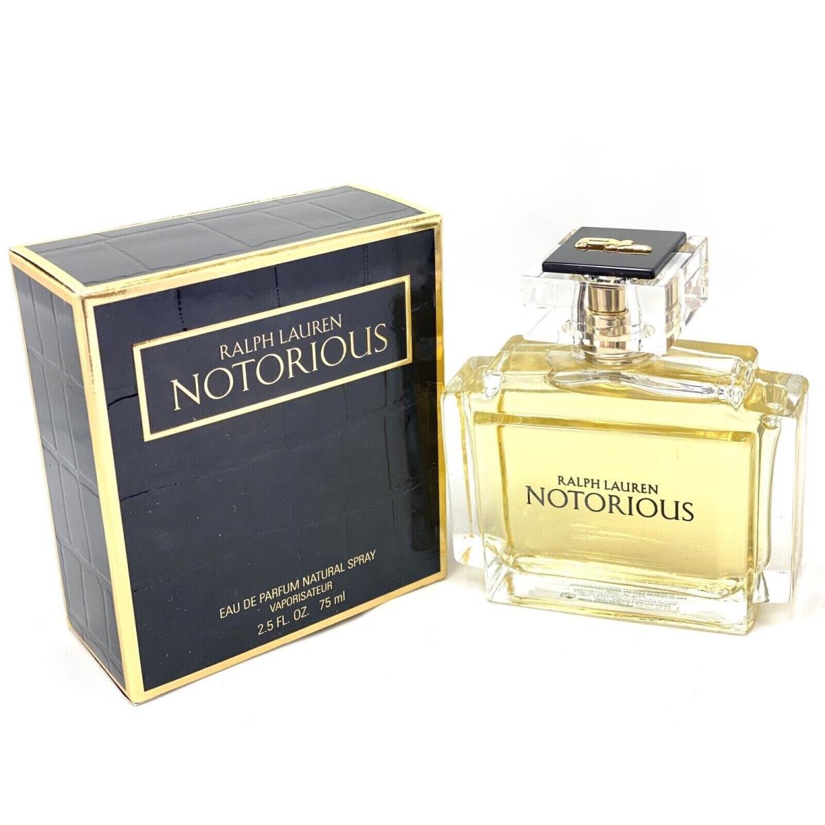 Notorious by Ralph Lauren 2.5 Fl oz Edp Spray For Women