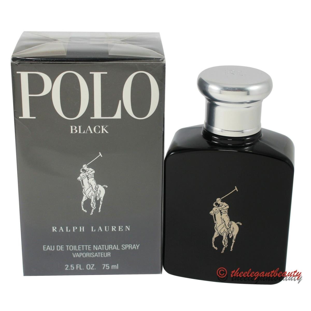 Polo Black by Ralph Lauren 2.5oz/75ml Edt Spray For Men