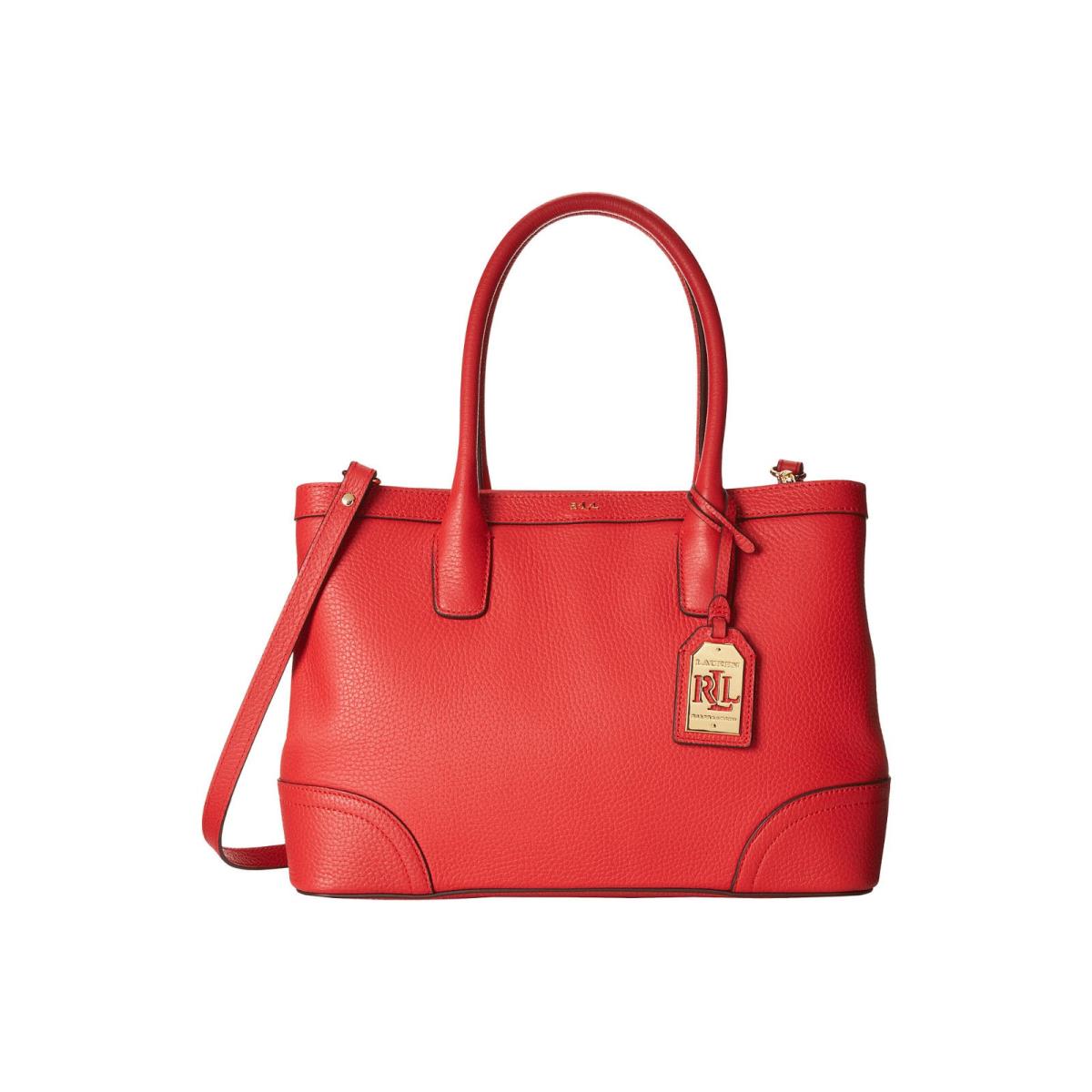 Lauren Ralph Lauren Fairfield City Shopper Poppy Orange Non Outlet