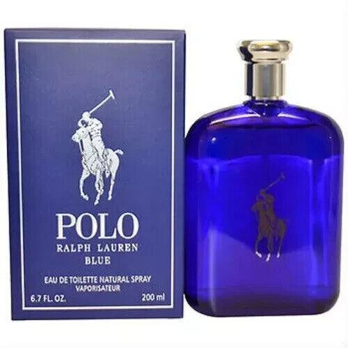 Polo Blue Ralph Lauren Men 6.7 oz 200 ml Eau De Toilette Spray