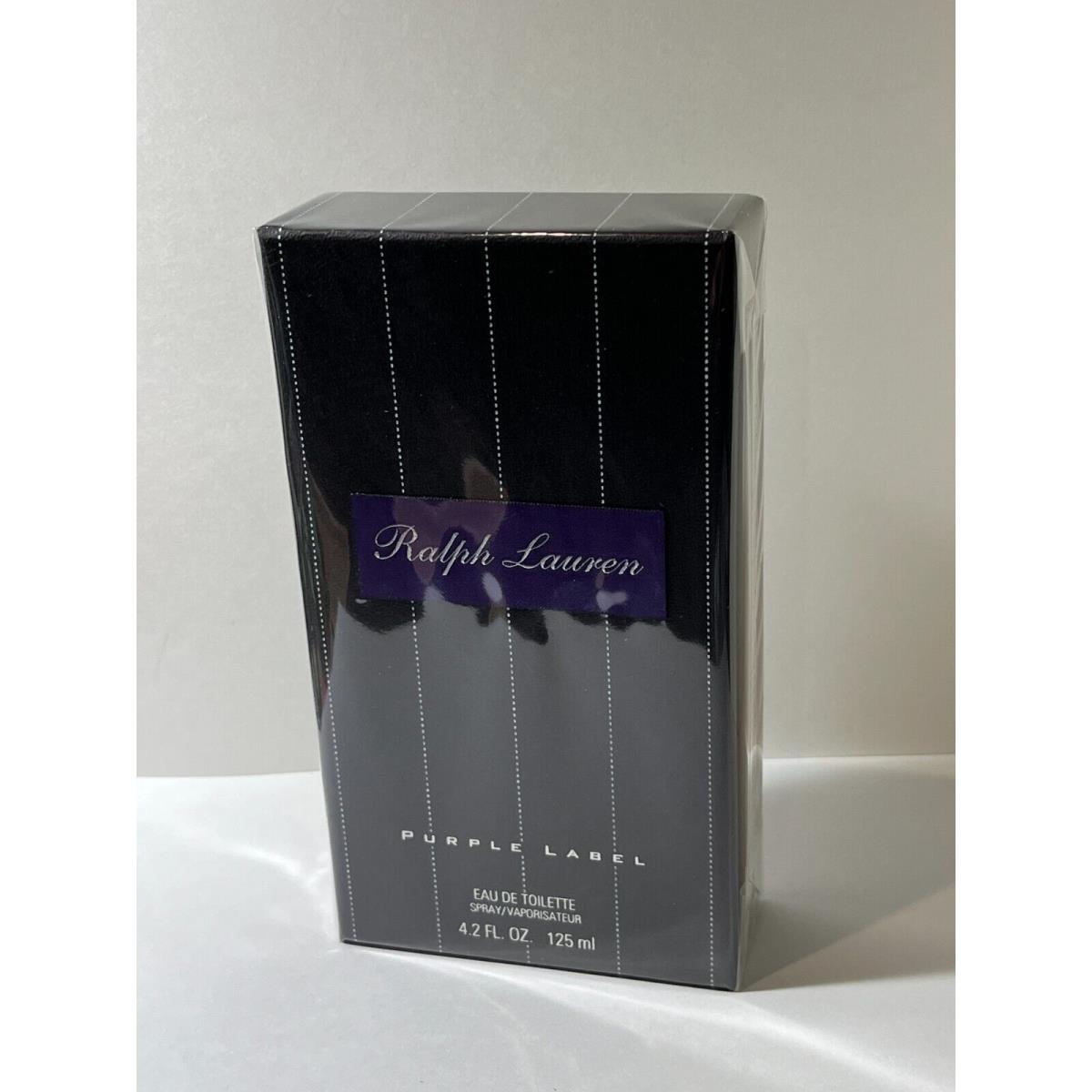 Men Purple Label Ralph Lauren 4.2 oz / 125 ml Eau De Toilette Spray