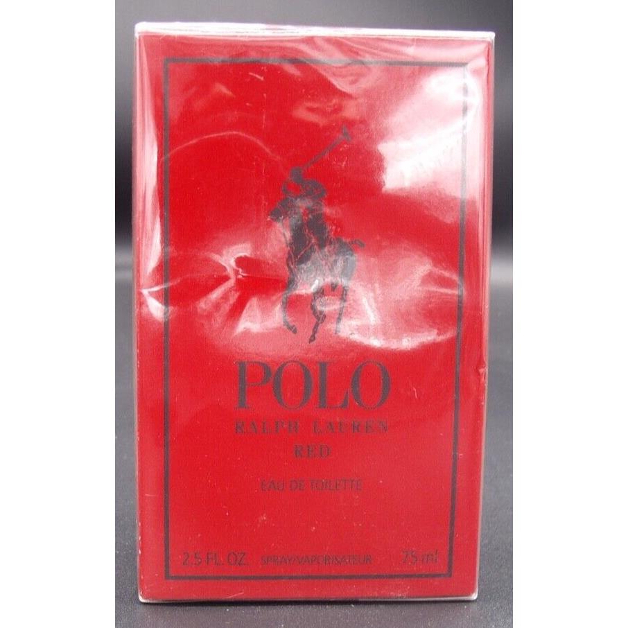 Polo Red by Ralph Lauren Eau De Toilette Spray 2.5 oz For Men