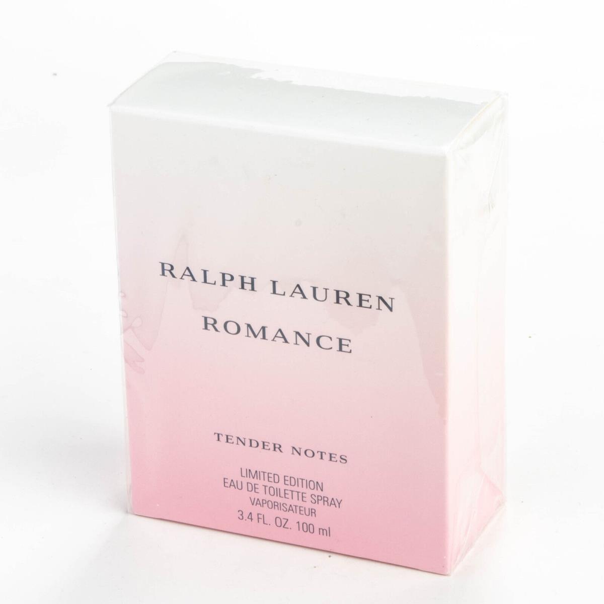 Ralph Lauren Romance Tender Notes Edt 3.4OZ 100ml Vintage Limited Ed. Perfume