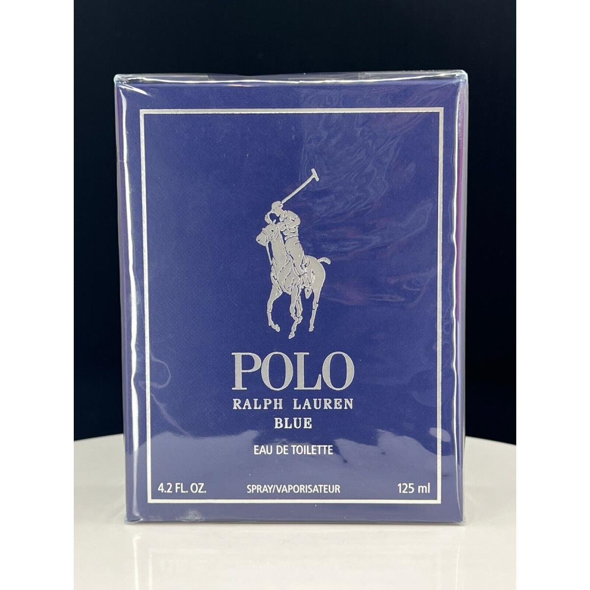 Polo Ralph Lauren Blue Edt -4.2 oz -nib- Older Packaging