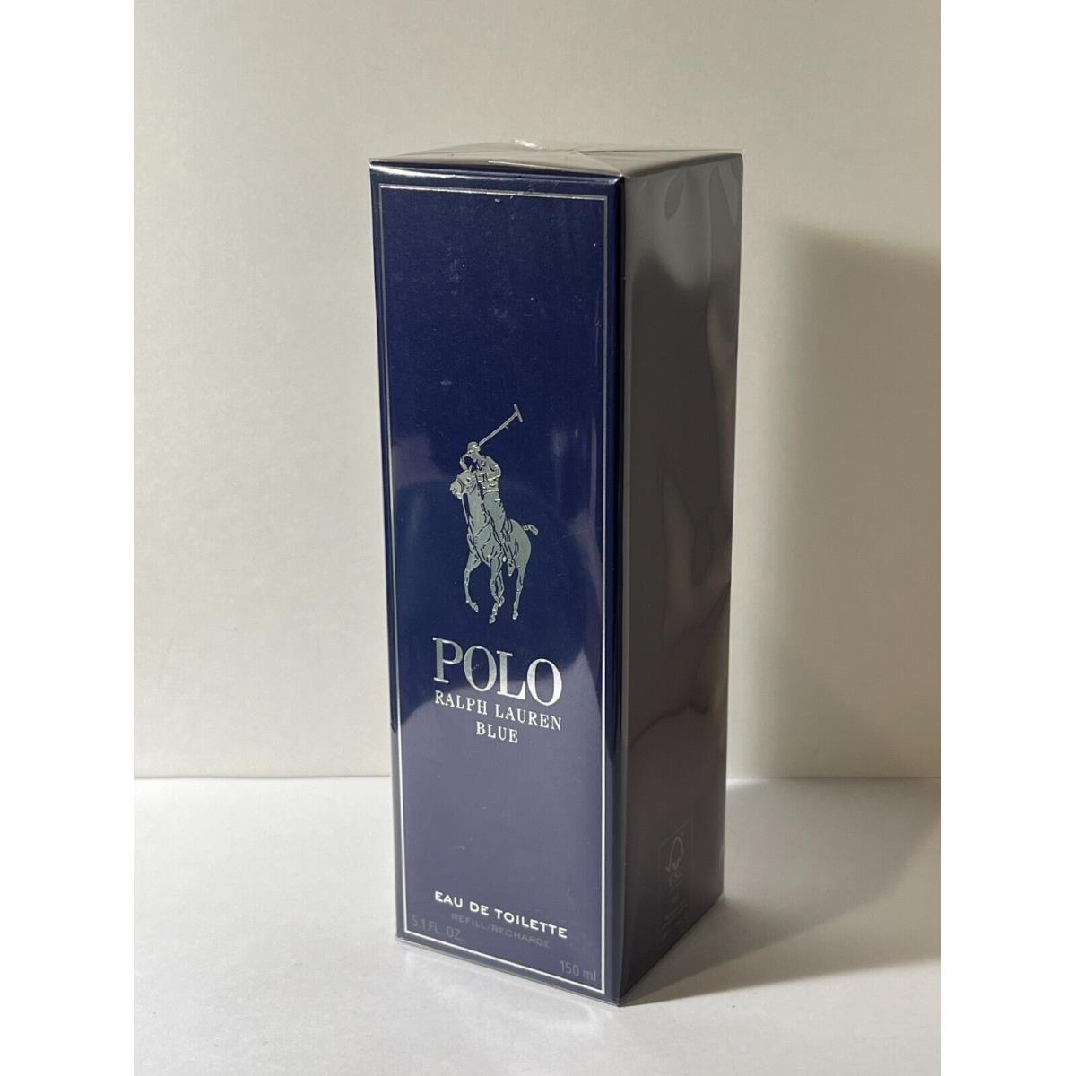 Ralph Lauren Polo Blue Men Eau De Toilette Refill / Recharge 5.1oz