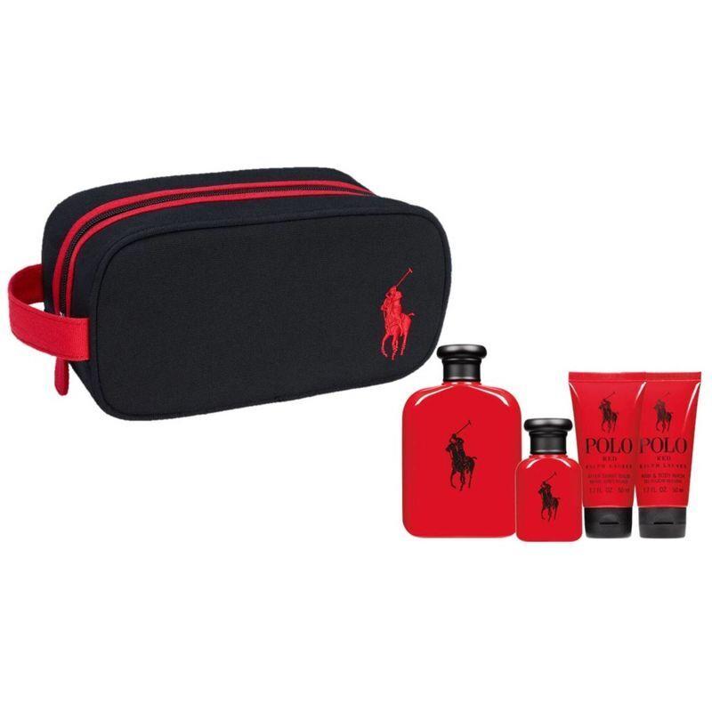 Ralph Lauren Polo Red Travel Gift Set