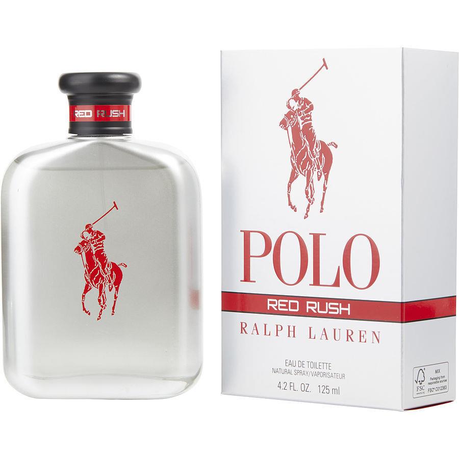 Polo Red Rush by Ralph Lauren 4.2oz Edt For Men Box