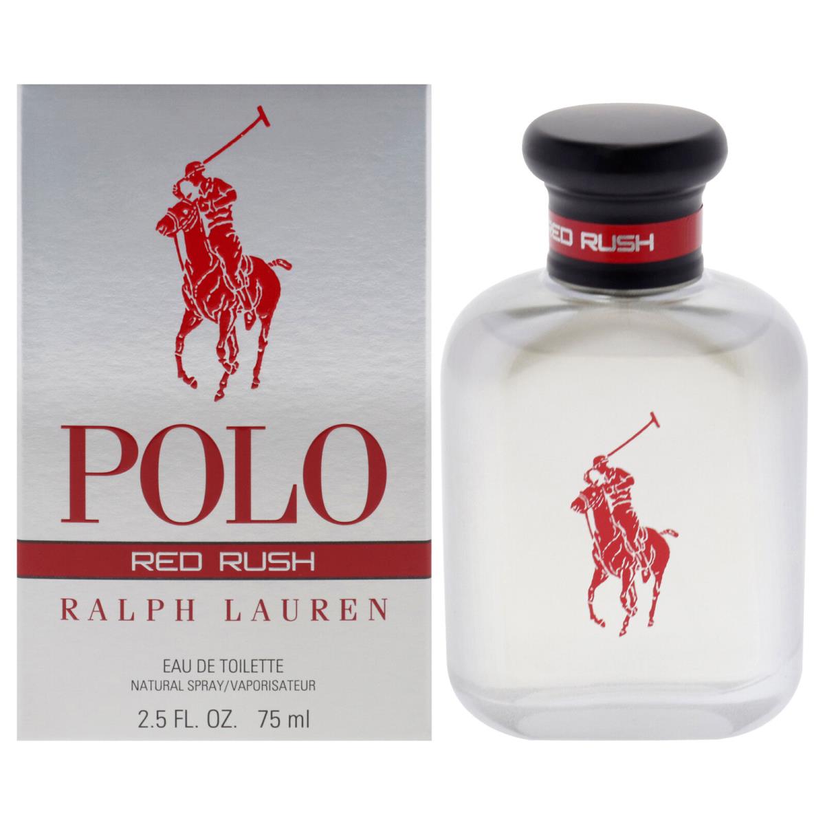 Polo Red Rush by Ralph Lauren For Men - 2.5 oz Edt Spray