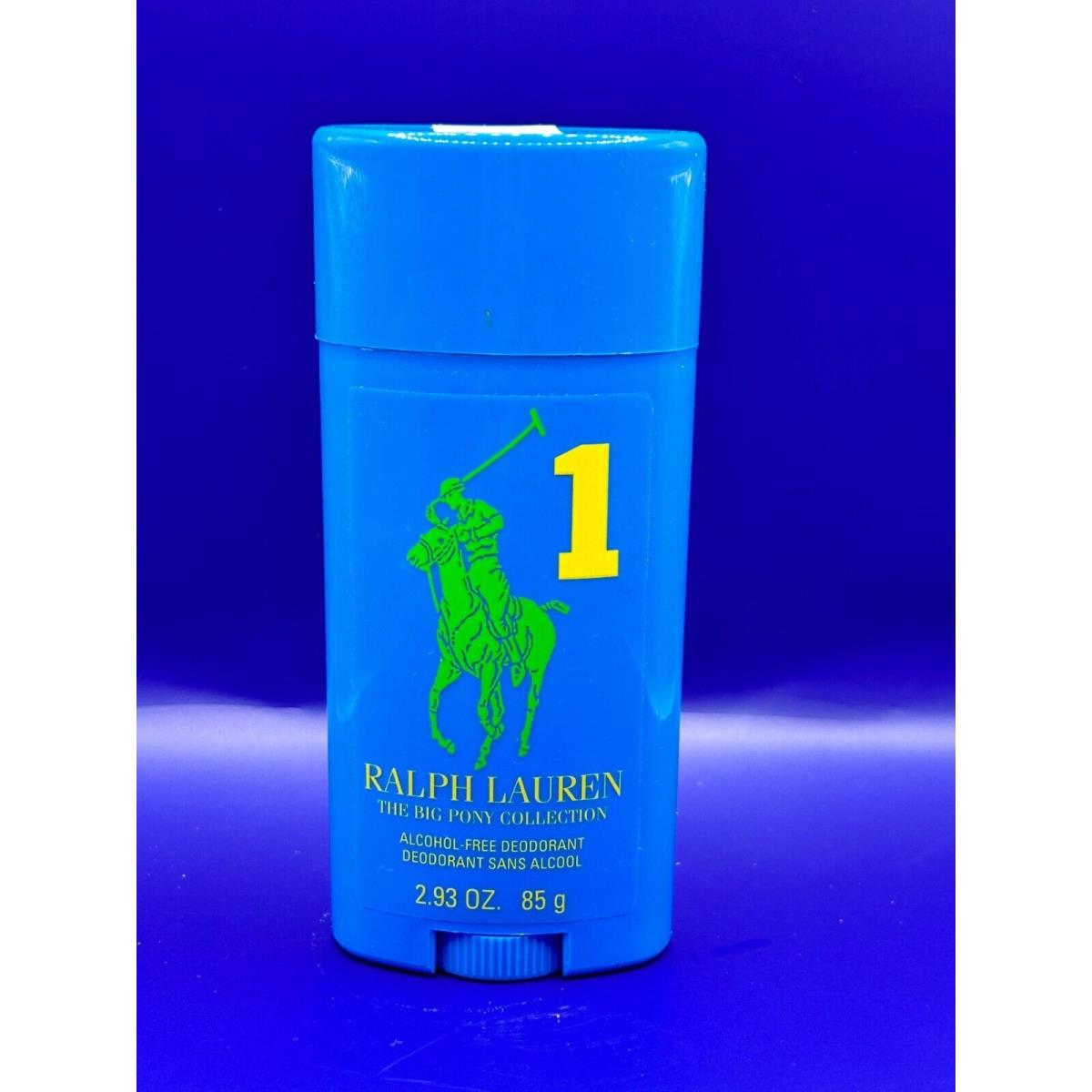 Ralph Lauren 1 The Big Pony Collection 85G Alcohol Free Deodorant Stick