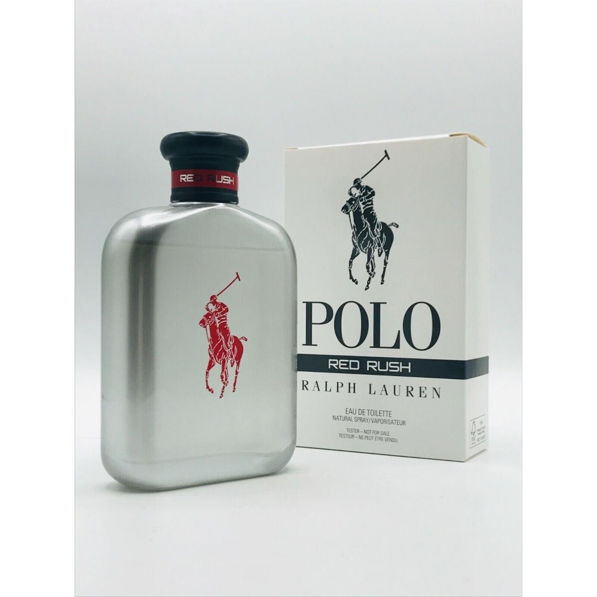 Ralph Lauren Polo Red Rush Men Cologne Spray 4.2 oz 125 ml Box As Shown