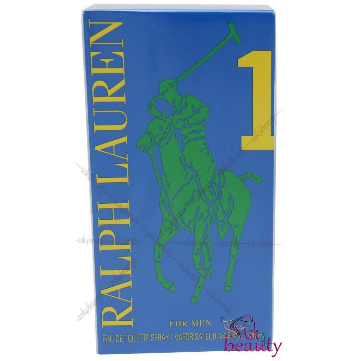 Ralph Lauren Polo Big Pony No 1 Men 3.4/3.3oz/100ml Edt Spray