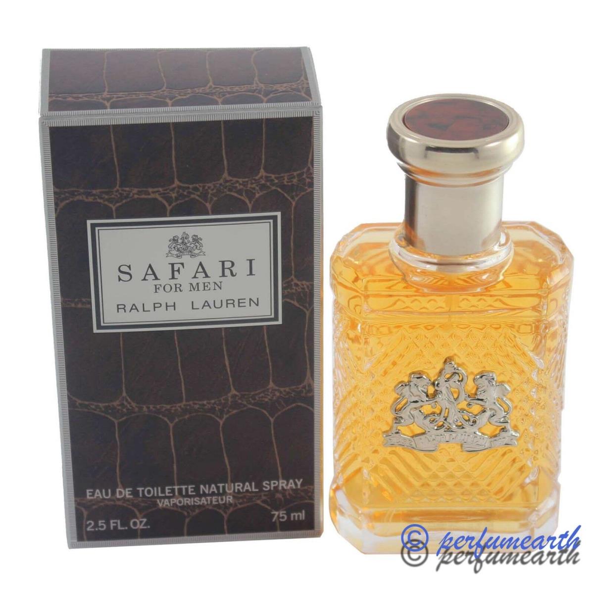 Safari By Ralph Lauren Men 2.5 oz /75ml Edt Spray For Men