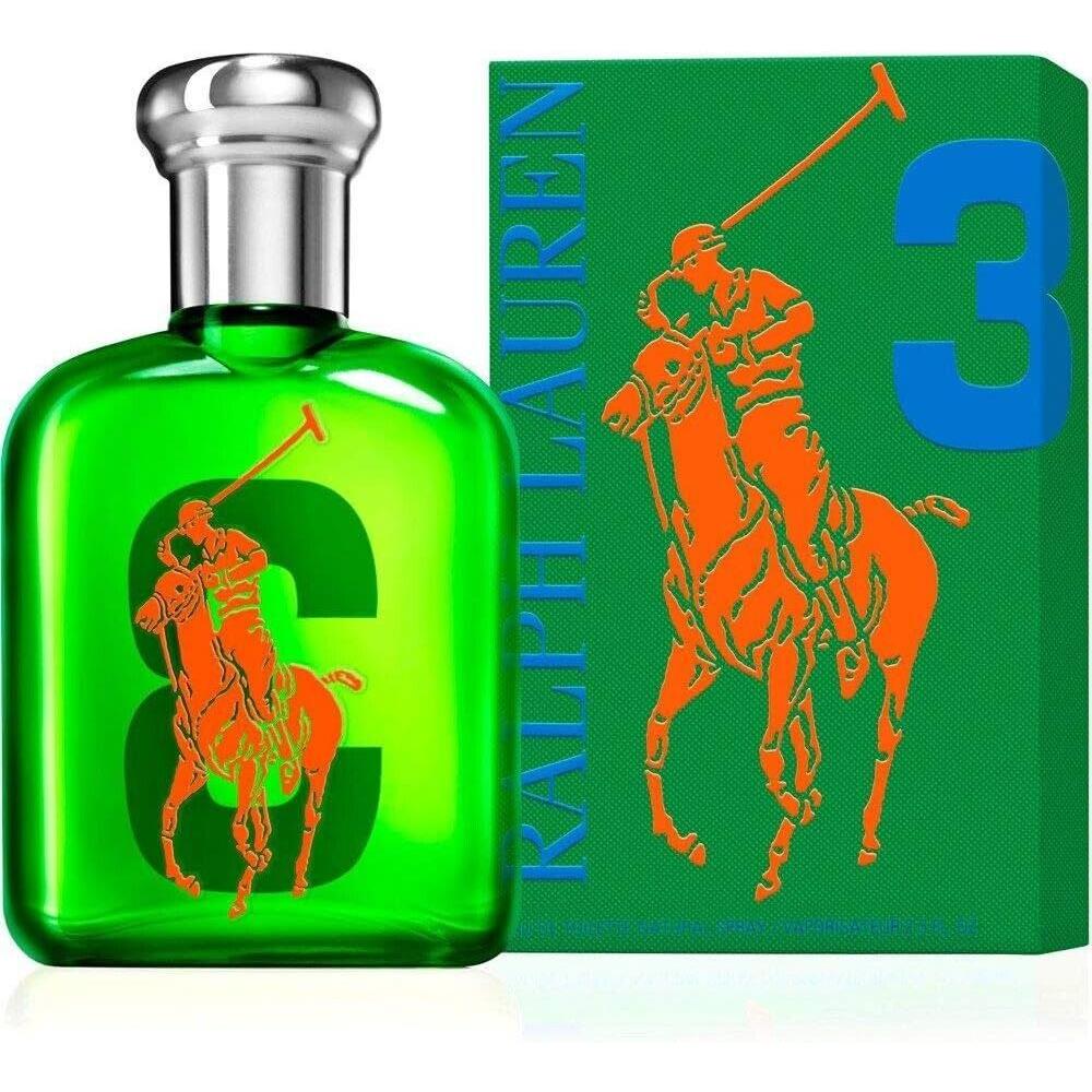 Men Ralph Lauren The Big Pony 3 For Men 2.5 oz / 75 ml Edt