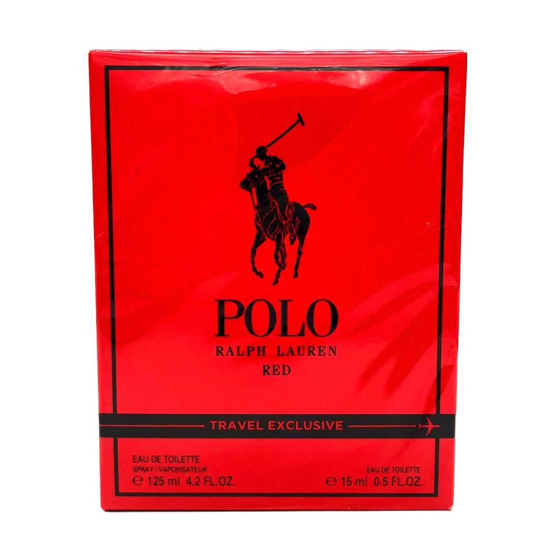 Polo Red by Ralph Lauren Travel Exclusive For Men 2 Piece Set 100%AUTHENTIC