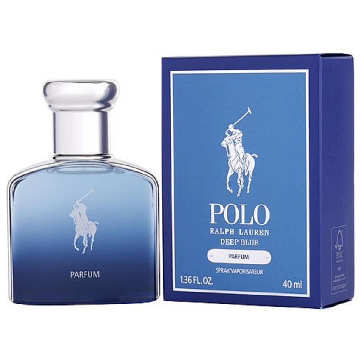 Polo Deep Blue Ralph Lauren 1.36 oz / 40 ml Parum Men Cologne Spray