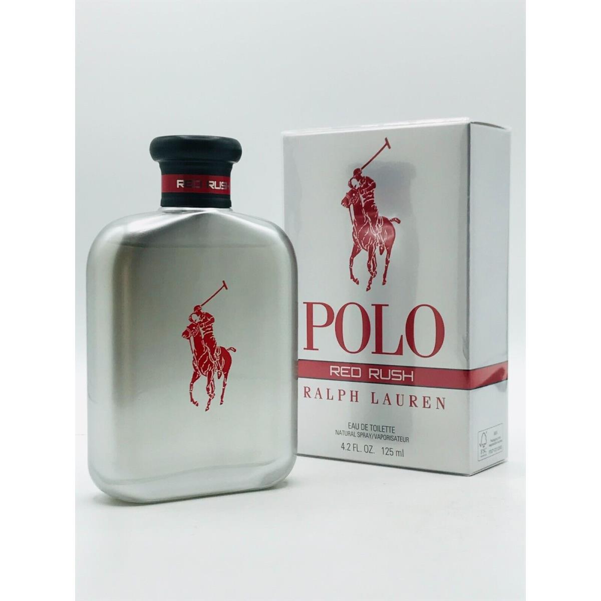 Ralph Lauren Polo Red Rush Men Cologne Spray 4.2 OZ