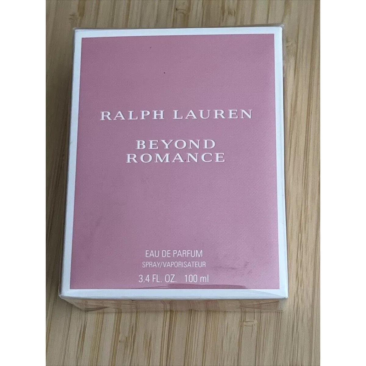 Ralph Lauren Beyond Romance Eau DE Parfum Spray Vaporisateur 3.4FL. OZ./100ML