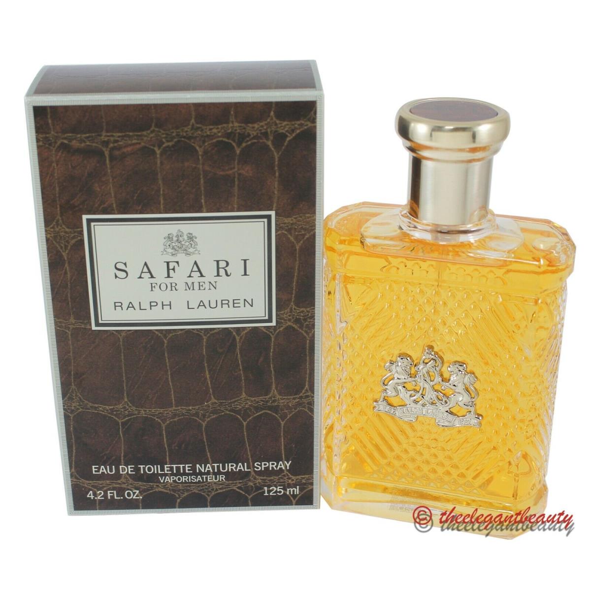 Safari By Ralph Lauren 4.2oz /125ml Edt Spray For Men