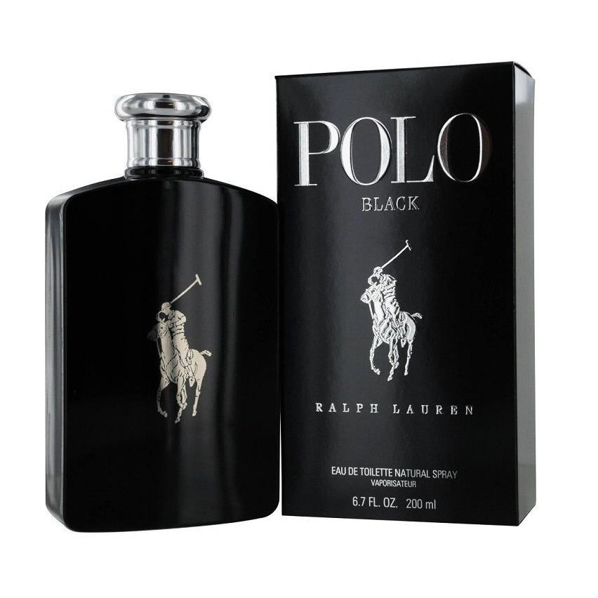 Polo Black BY Ralph Lauren Cologne Men 6.7 OZ Eau DE Toilette Spray