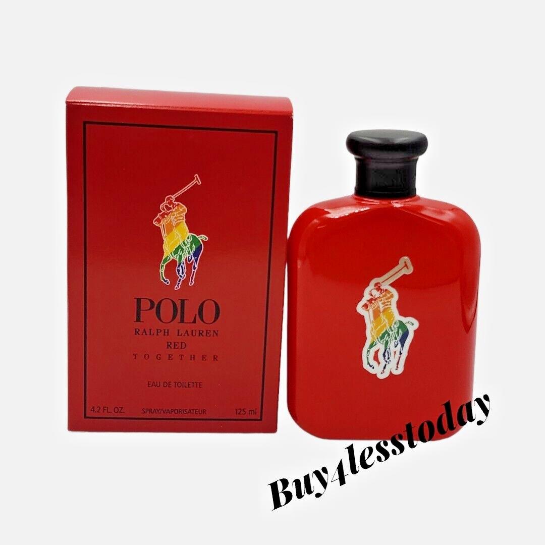 Polo Ralph Lauren Red Together 4.2 oz /125 ml Eau De Toilette Spray