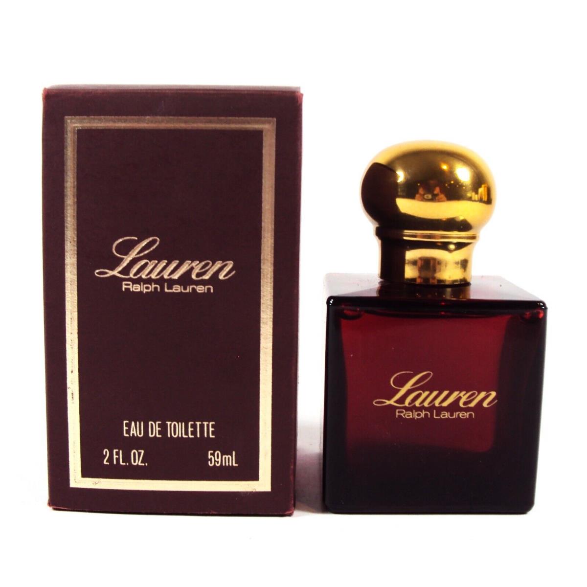 Vintage Lauren by Ralph Lauren Eau de Toilette 2 oz / 59 ml Splash