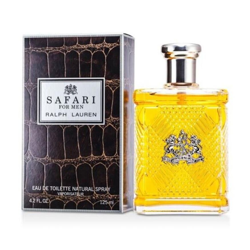 Safari by Ralph Lauren Eau de Toilette Spray For Men 4.2oz Box