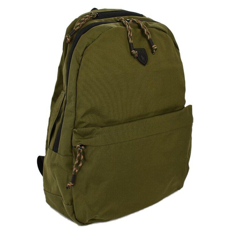 Polo Ralph Lauren Olive Green Badge Lightweight Canvas Backpack