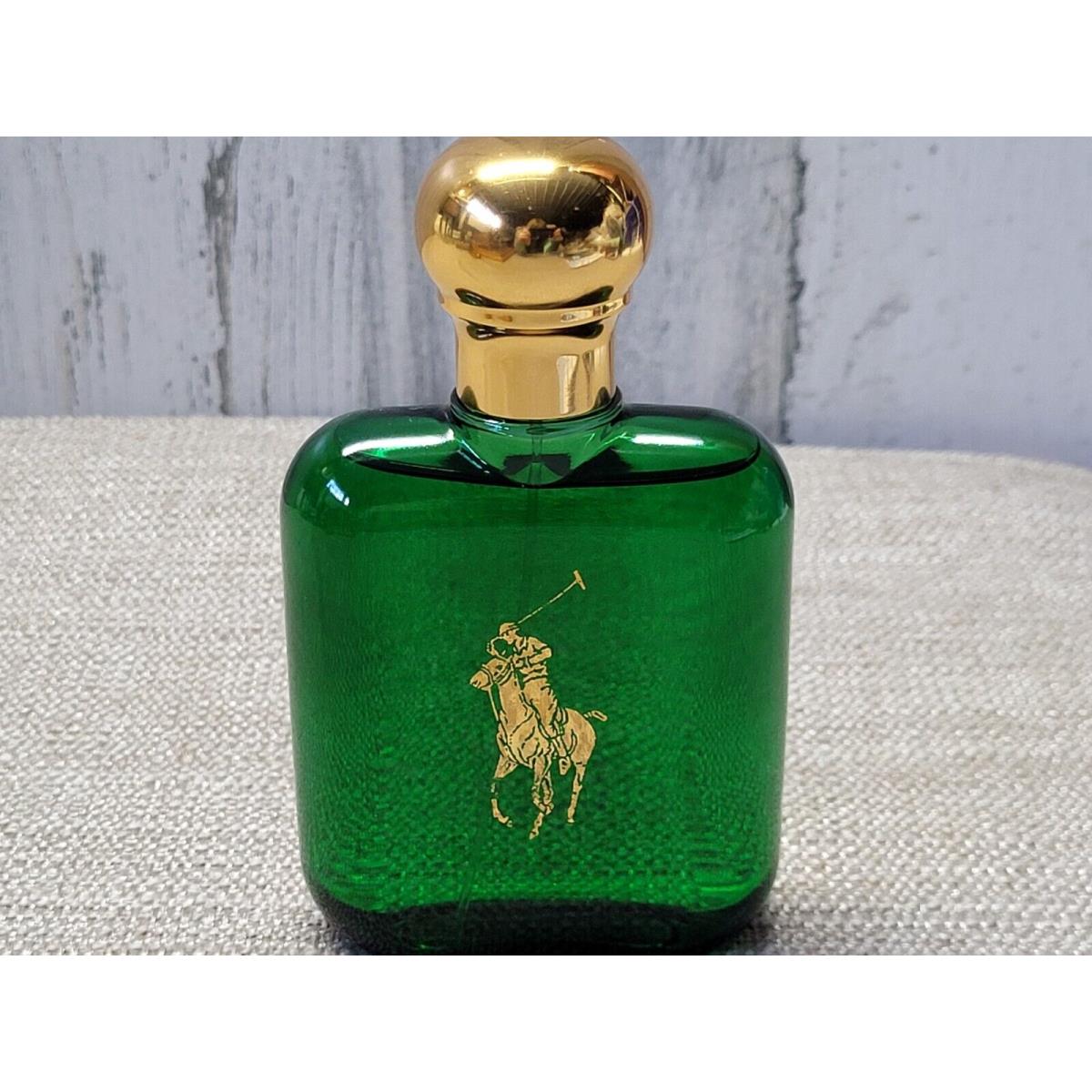 Polo Ralph Lauren Classic Cologne Spray 4 oz Full Green Made in France 38T200R