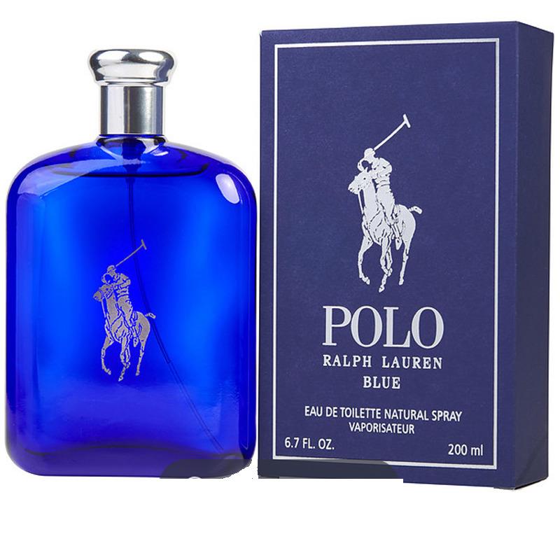 Polo Blue by Ralph Lauren For Men 6.7 oz Eau de Toilette Spray