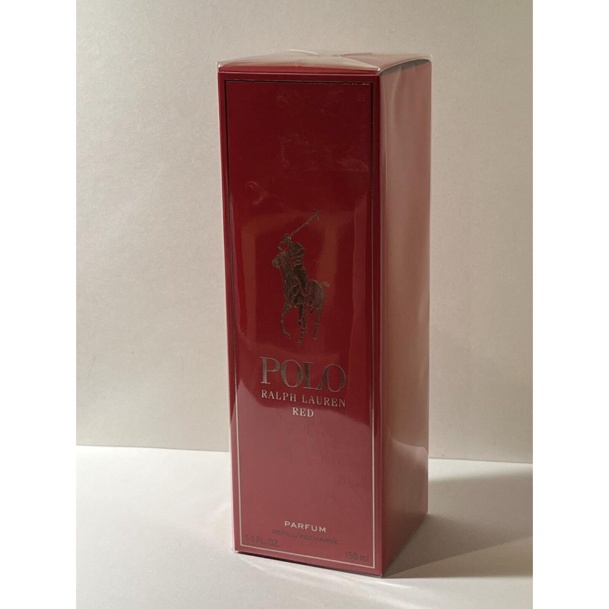 Ralph Lauren - Polo Red Pure Parfum Refill Men Cologne 5.1 oz / 150 ML