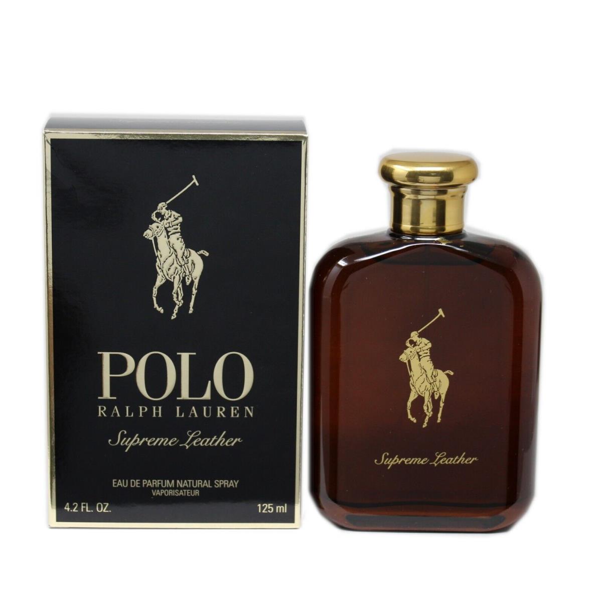 Ralph Lauren Polo Supreme Leather Eau DE Parfum Natural Spray 125 ML/4.2 Fl.oz