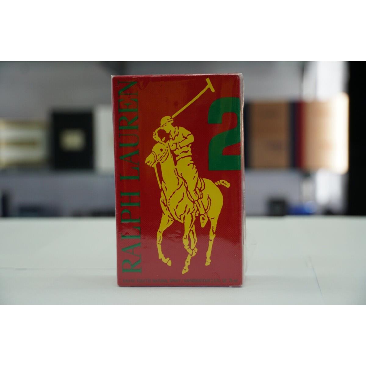 Ralph Lauren Polo Big Pony 2 For Men Edt 2.5oz/75ml