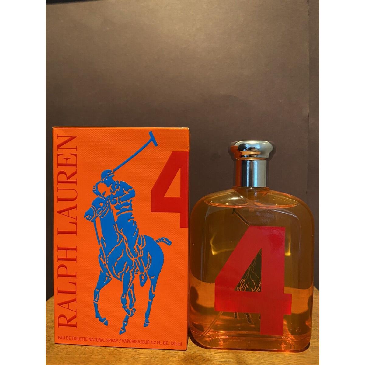 Ralph Lauren The Big Pony Collection 4 Eau De Toilette Spray 4.2 Oz For Men Rare