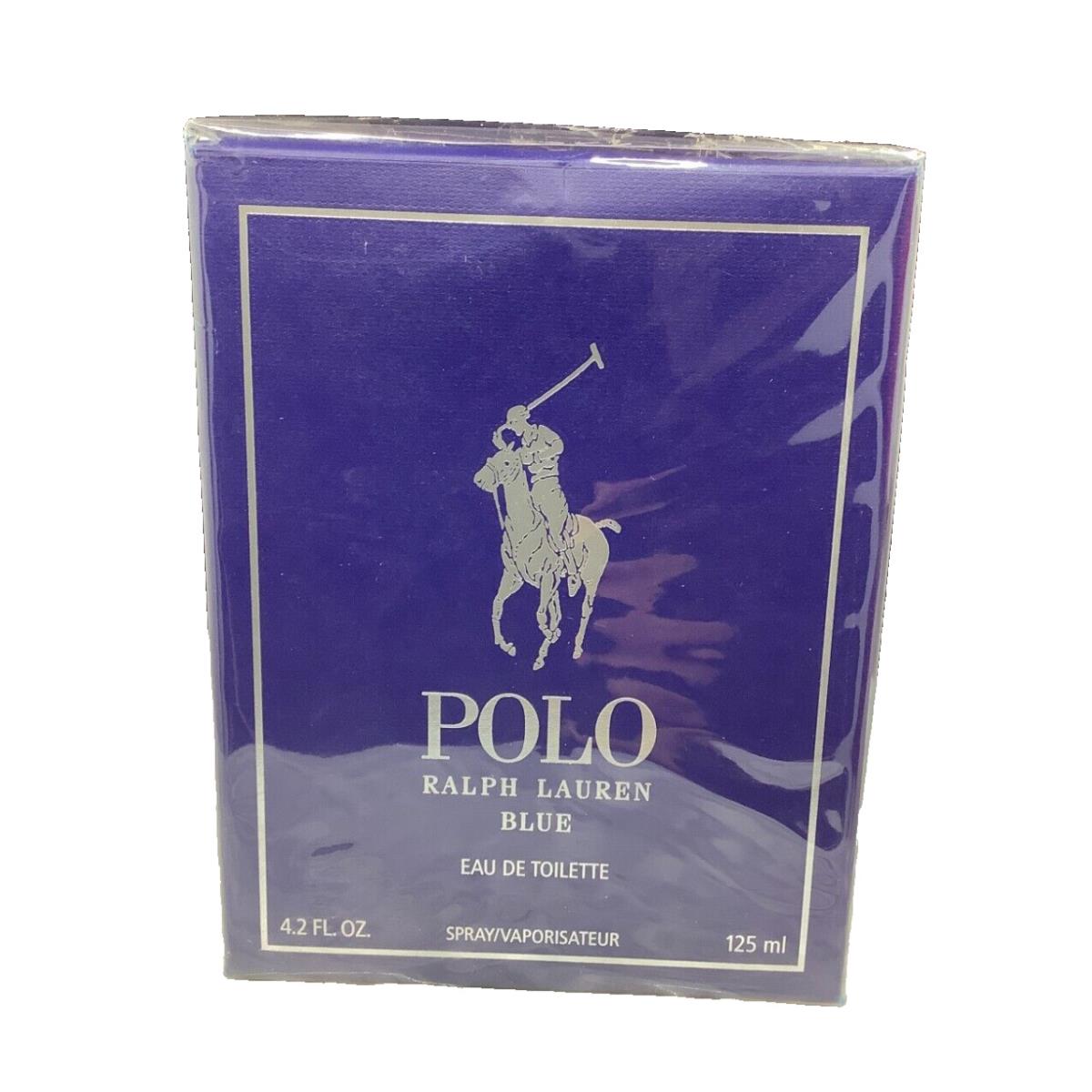 Polo Ralph Lauren Blue Eau De Toilette-4.2 oz Check Description