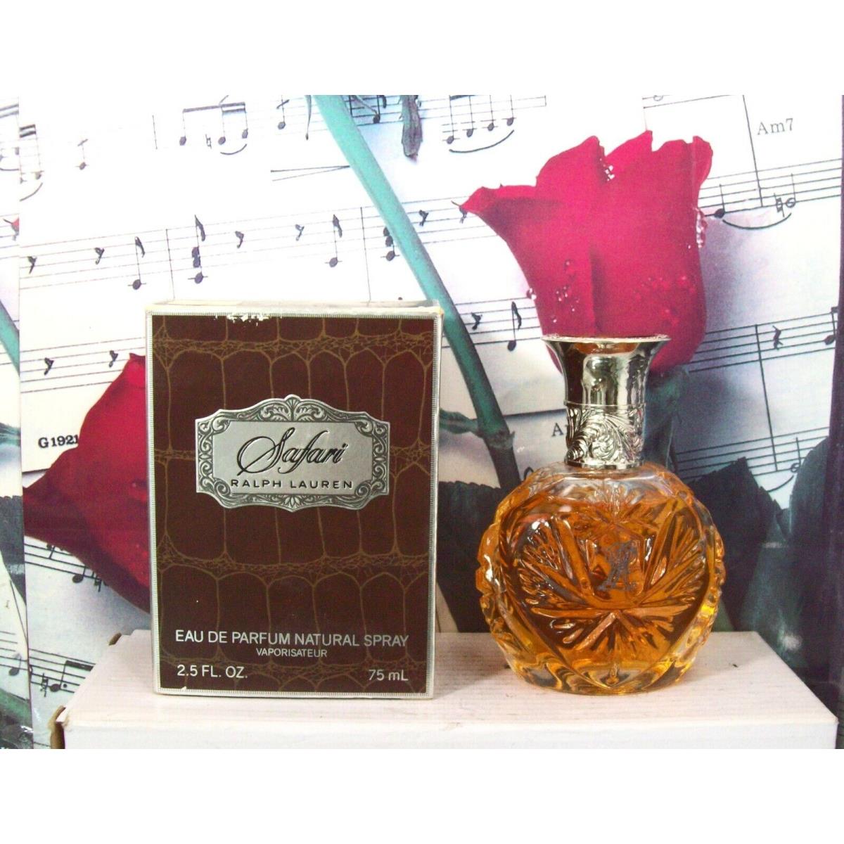 Ralph Lauren Safari Edp Spray 2.5 Fl. Oz. Vintage